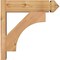 Ekena Millwork Westlake Smooth Arts and Crafts Outlooker, Western Red Cedar, 5 1/2"W x 18"D x 18"H OUT06X18X18WTL03SWR - alternate 3